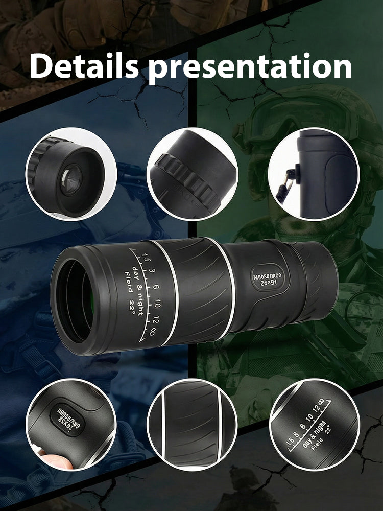 TrailVanta – 100X HD Waterproof Monocular Telescope
