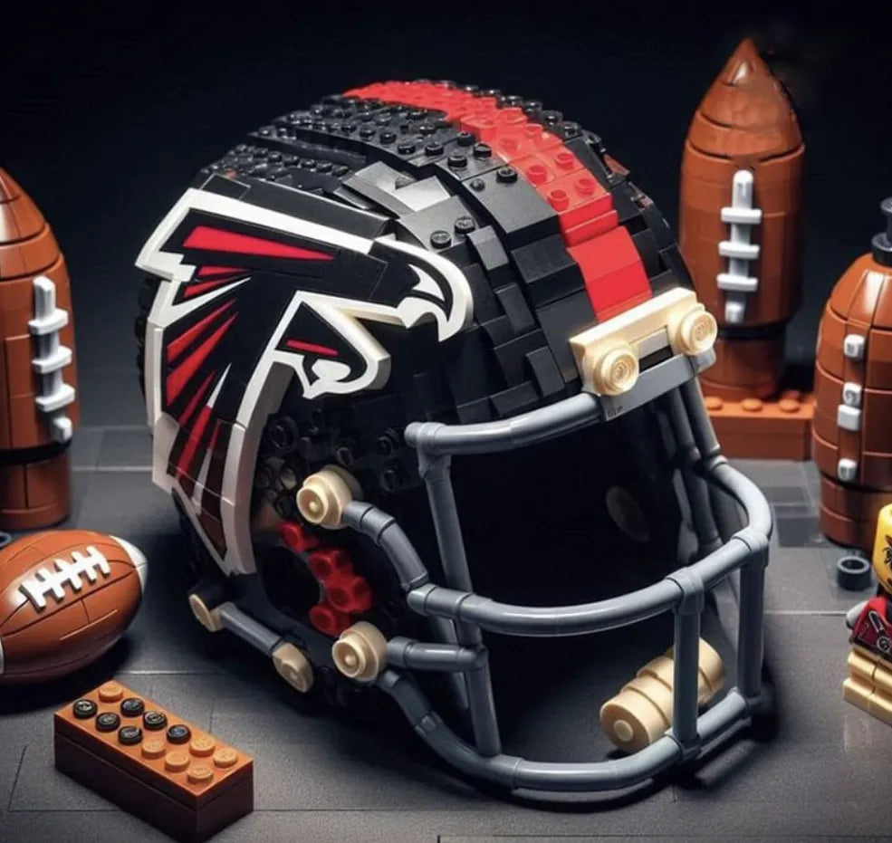 TouchdownBuild – NFL Team Helmet Brick Kit