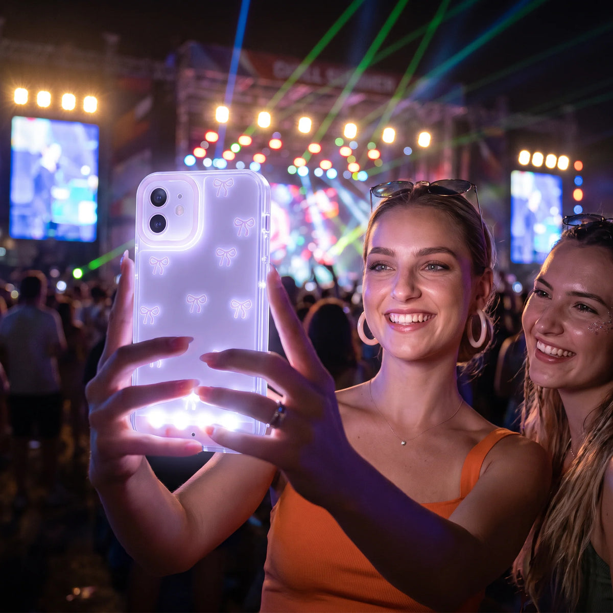 GlowBow – LED Call Alert Phone Case