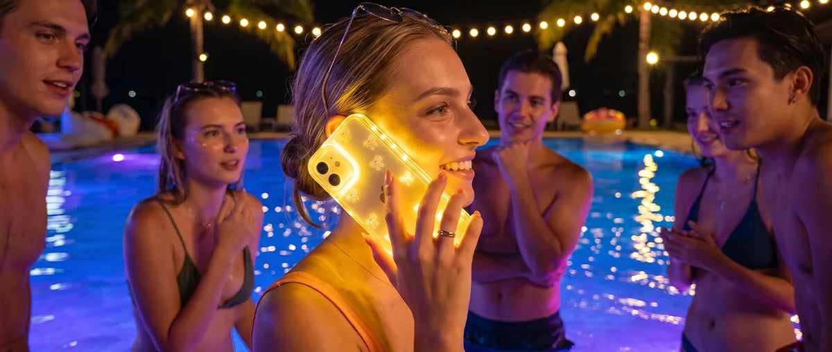 GlowBow – LED Call Alert Phone Case