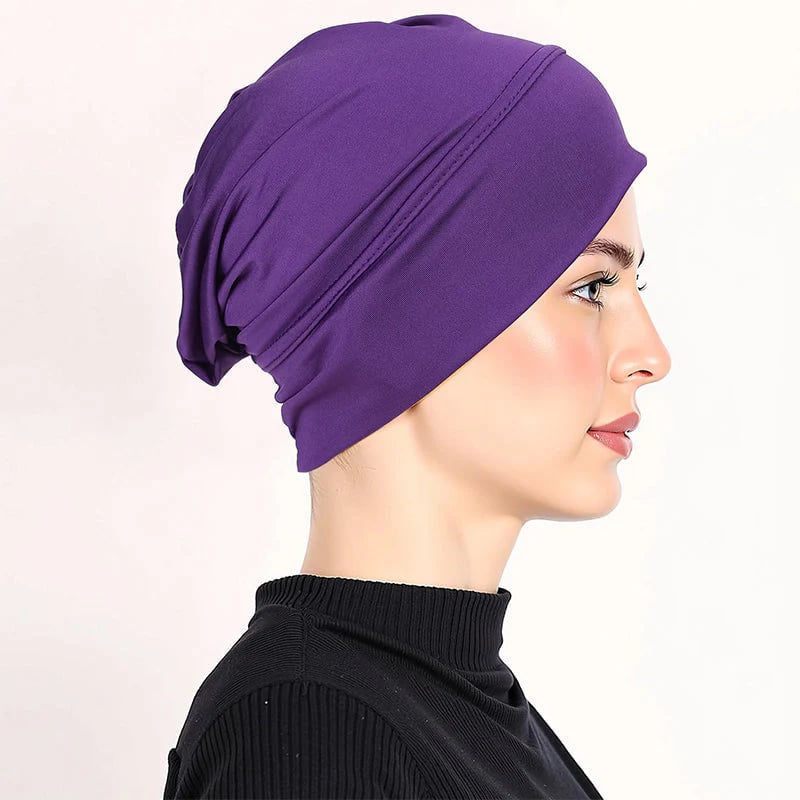 SilkVeil – Soft Stretch Headscarf Cap
