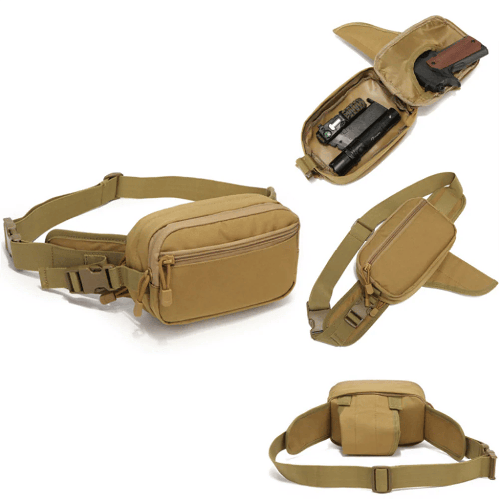 GearVault – Multi-Pocket Tactical Waist Bag