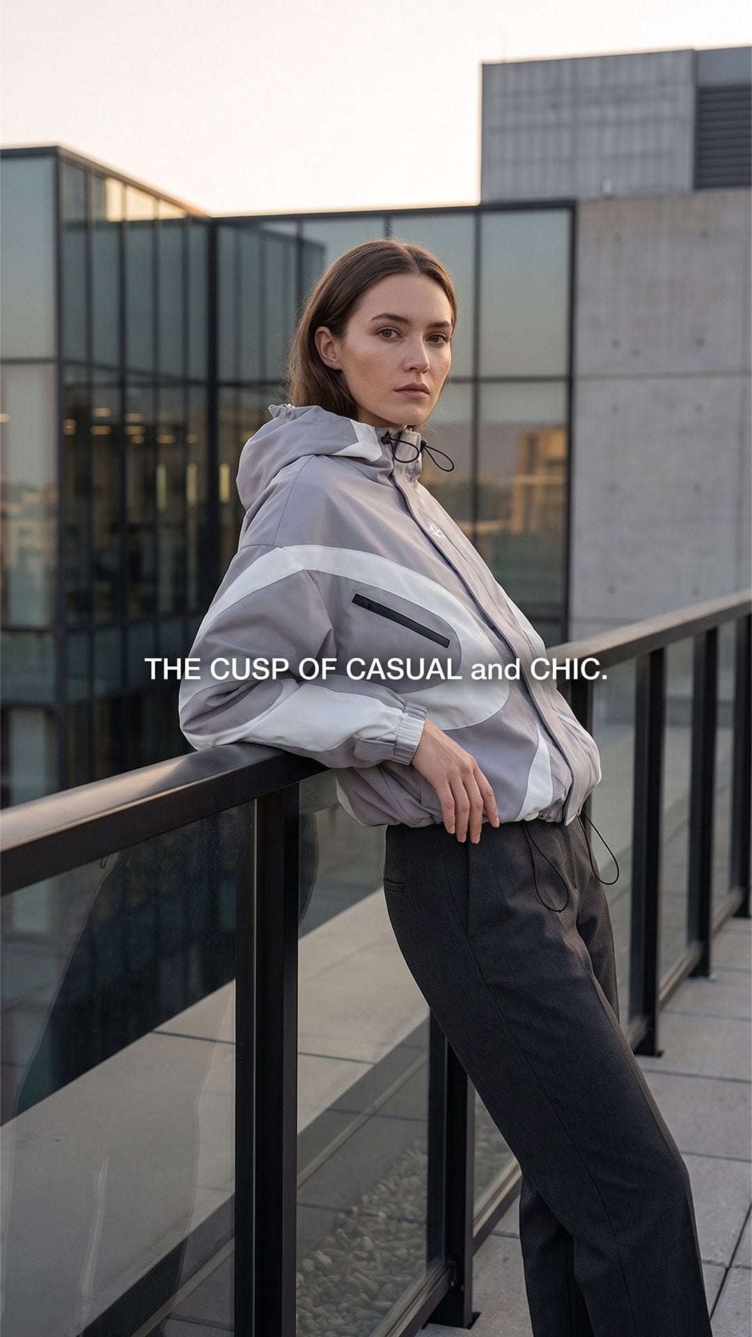 FluxGuard – Futuristic Urban Performance Windbreaker