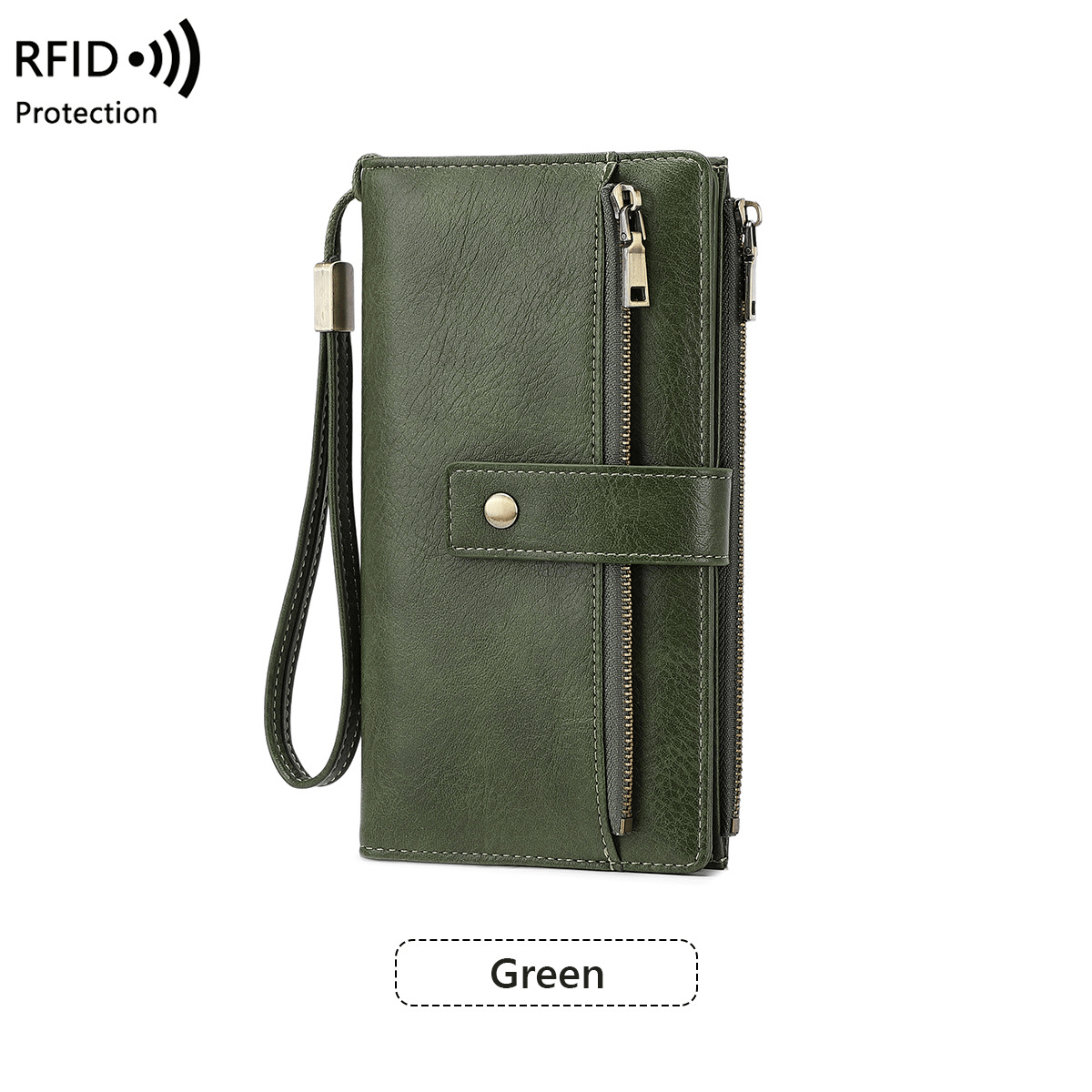 EleGanza – Women’s RFID Blocking Long Wallet Clutch