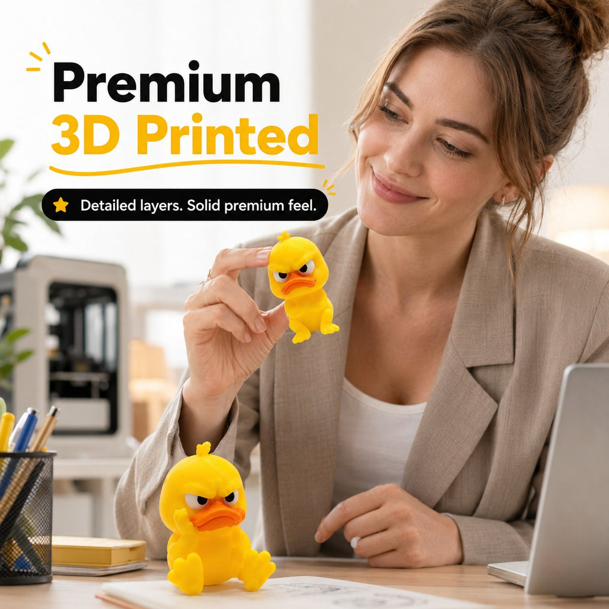 MadQuack – Grumpy Duck Desk Companion