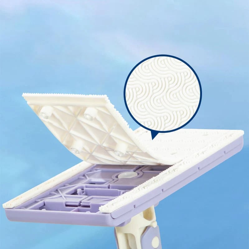 CleanGlide – Hands-Free Mini Cloth Changing Mop