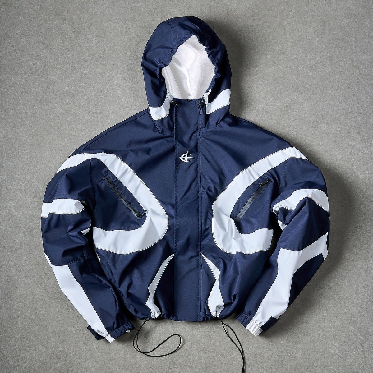 FluxGuard – Futuristic Urban Performance Windbreaker