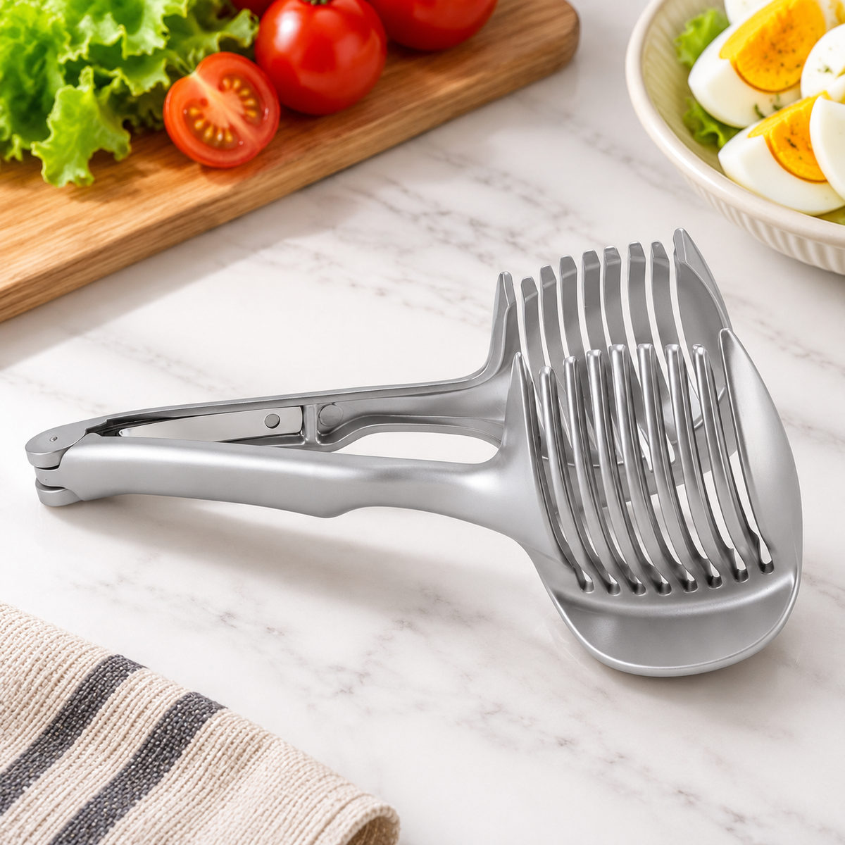 SlicePro – Safe & Precise Multi-Functional Food Slicer