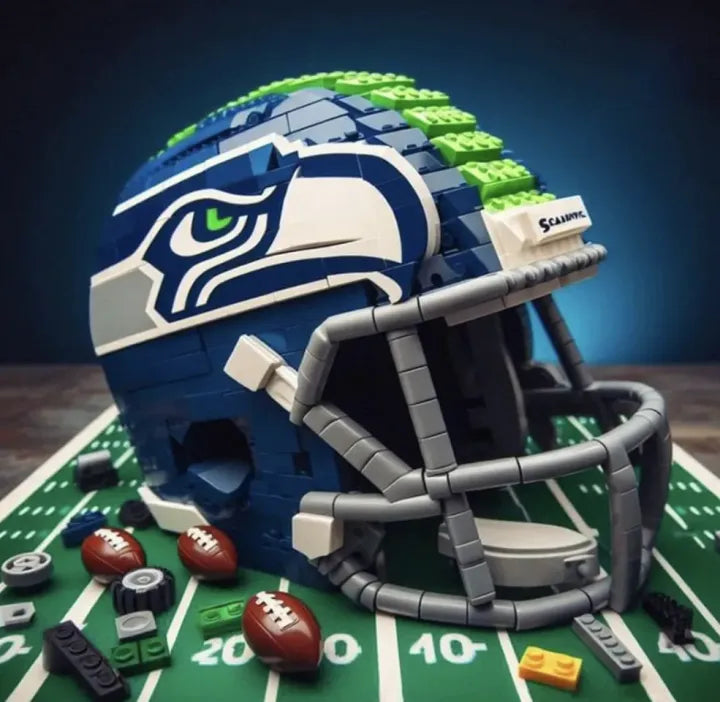 TouchdownBuild – NFL Team Helmet Brick Kit