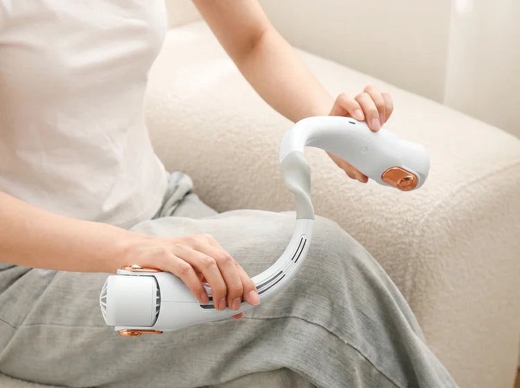 BreezeVanta – 360° Portable Neck Fan