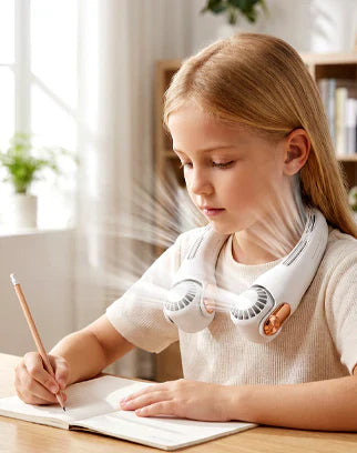 BreezeVanta – 360° Portable Neck Fan