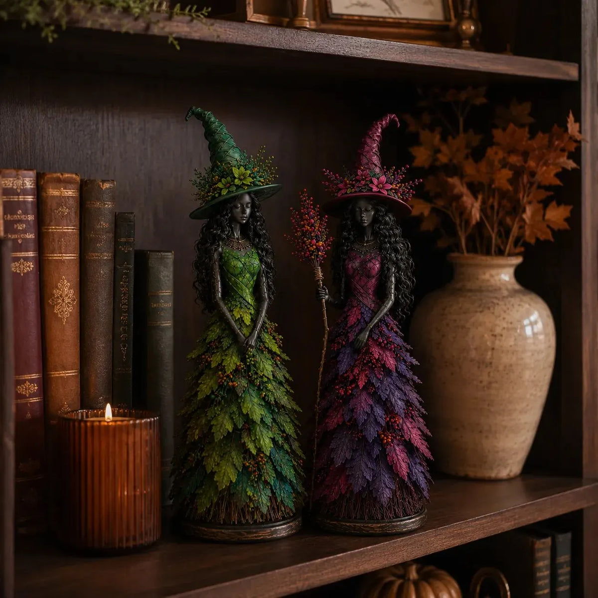 SpellHarvest – Enchanted Fall Witch Decor