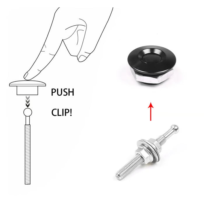 LatchForge – 4-Piece Aluminum Quick-Release Lock Latches