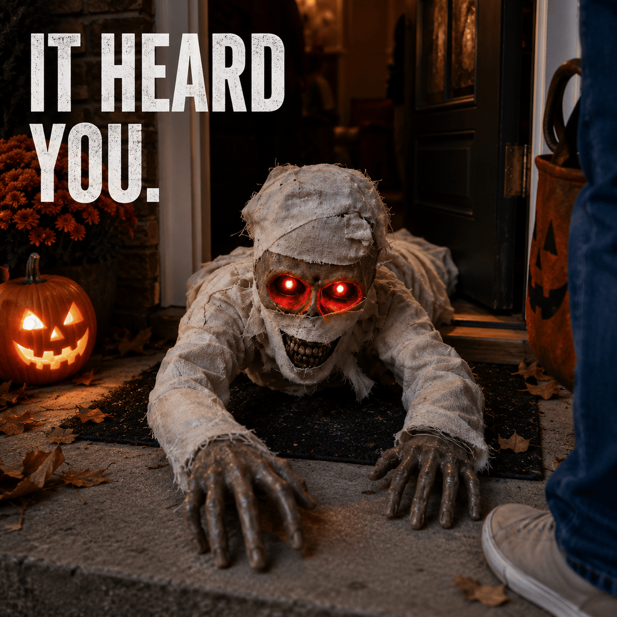 CreepCrawl – Animated Halloween Mummy Prop