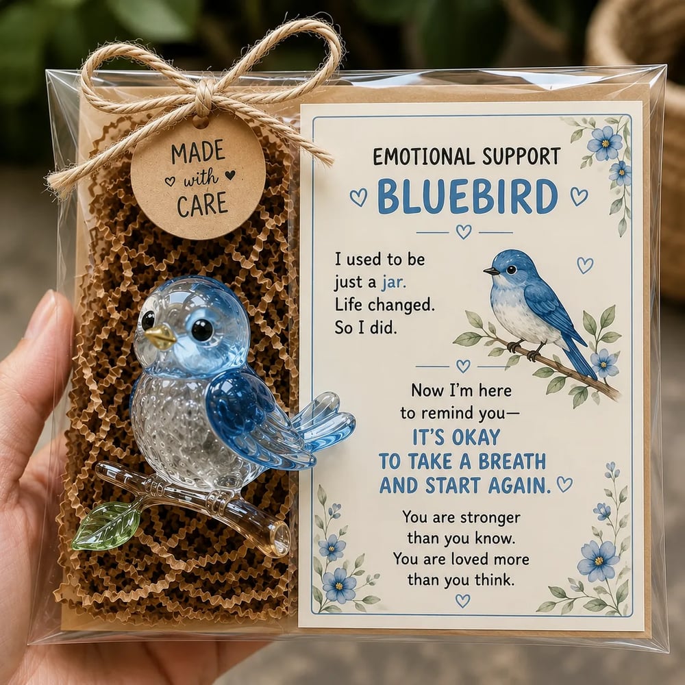 GentleHeart – Emotional Support Glass Keepsake