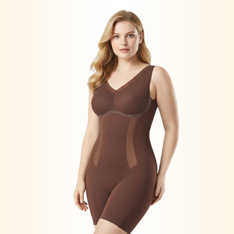 Sculptelle – Women's Traceless Tummy & Hip Shaping Bodysuit