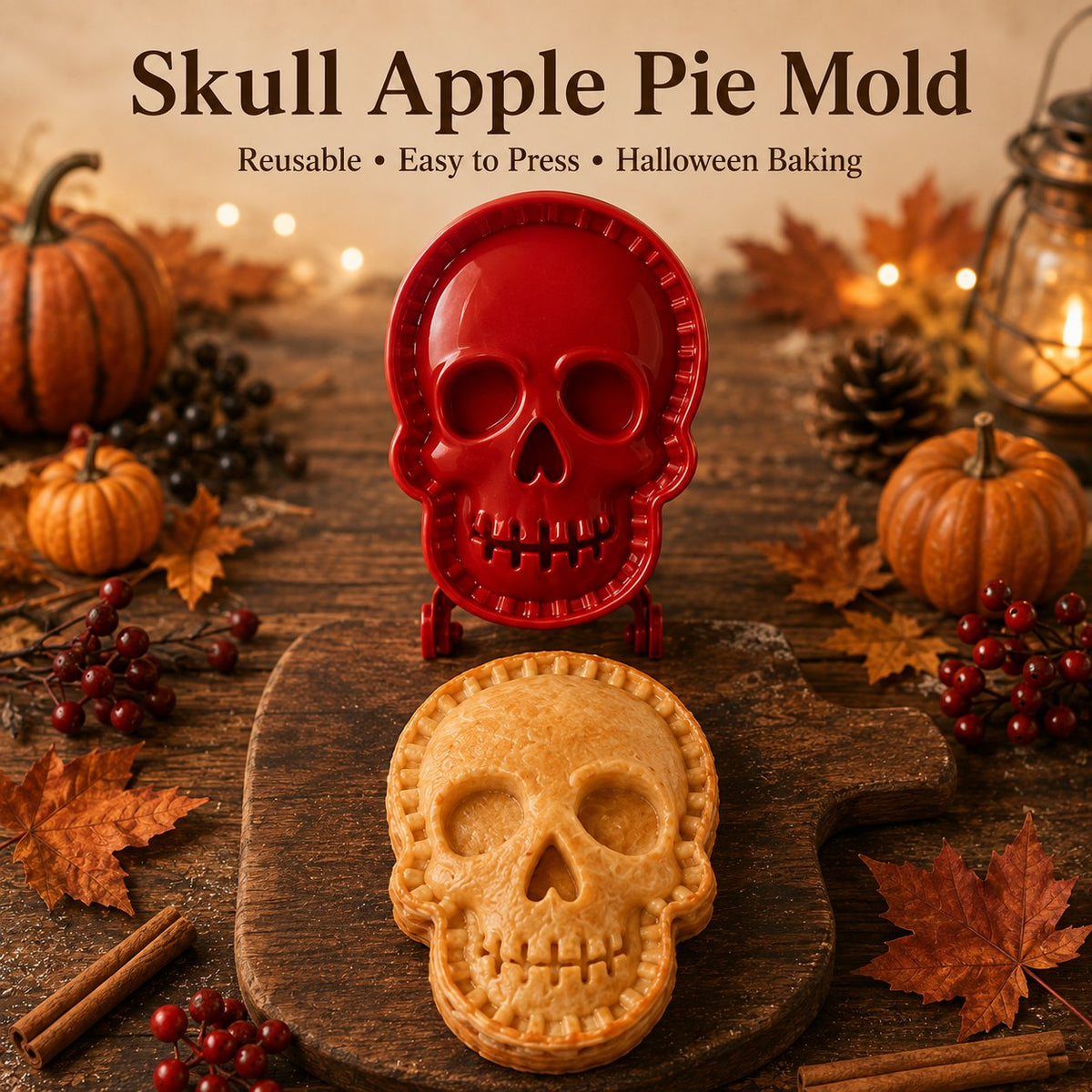 SpookPie – Halloween Mini Pie Shaping Mold