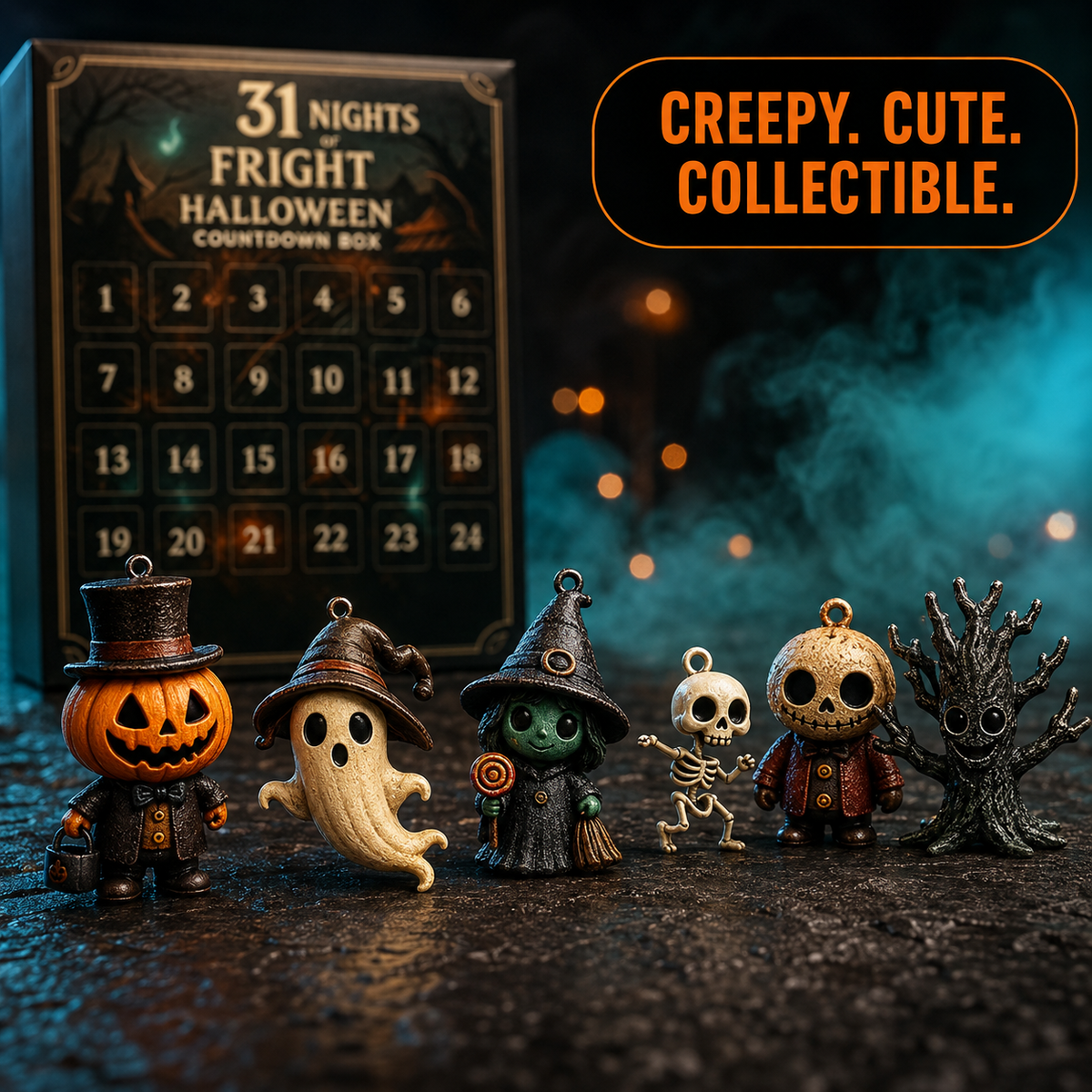 HauntHaven – Halloween Mini Figure Countdown Calendar