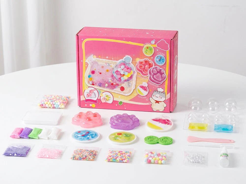 Squishora – DIY Cat Paw Fried Ice Squishy Toy Kit