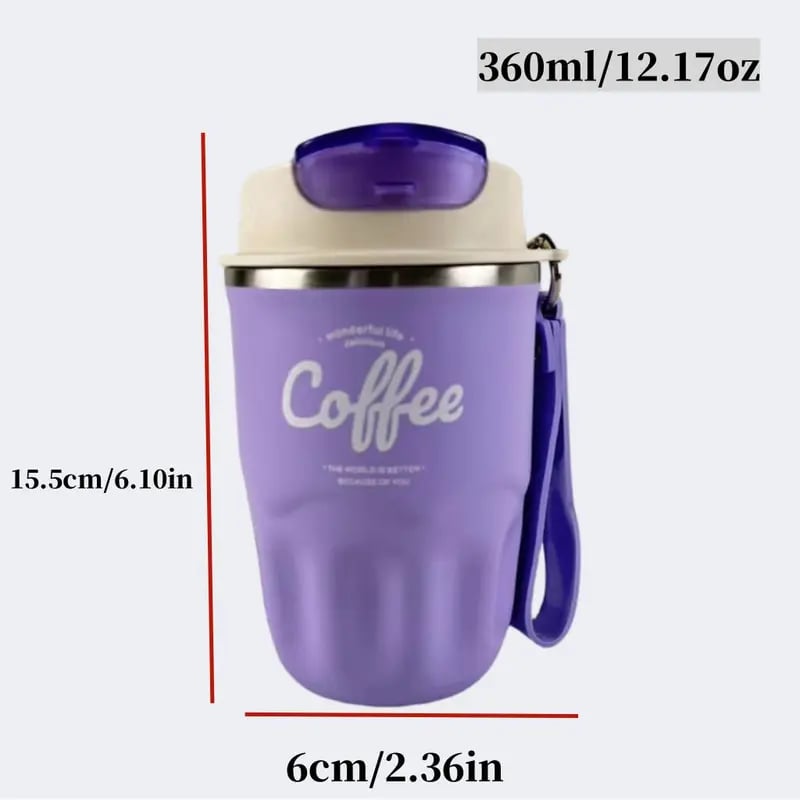 ThermoFlow – Stainless Steel Travel Drink Tumbler