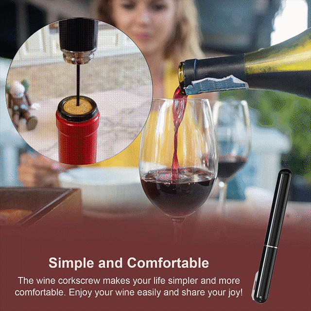 AeroCork – Air Pressure Wine Opener