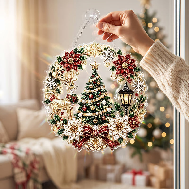 MerryLuxe – Christmas Diamond Painting Hanging Ornament