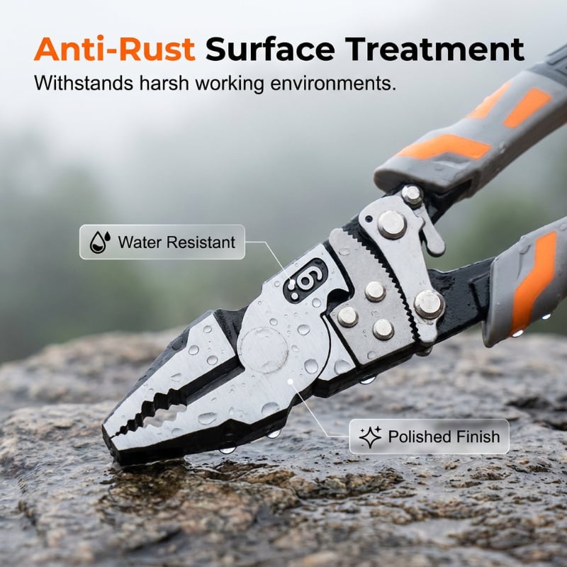 GripForge – 9-Inch Industrial Ratchet Self-Locking Pliers