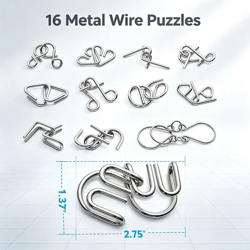 PuzzleForge – Metal Logic Challenge Set