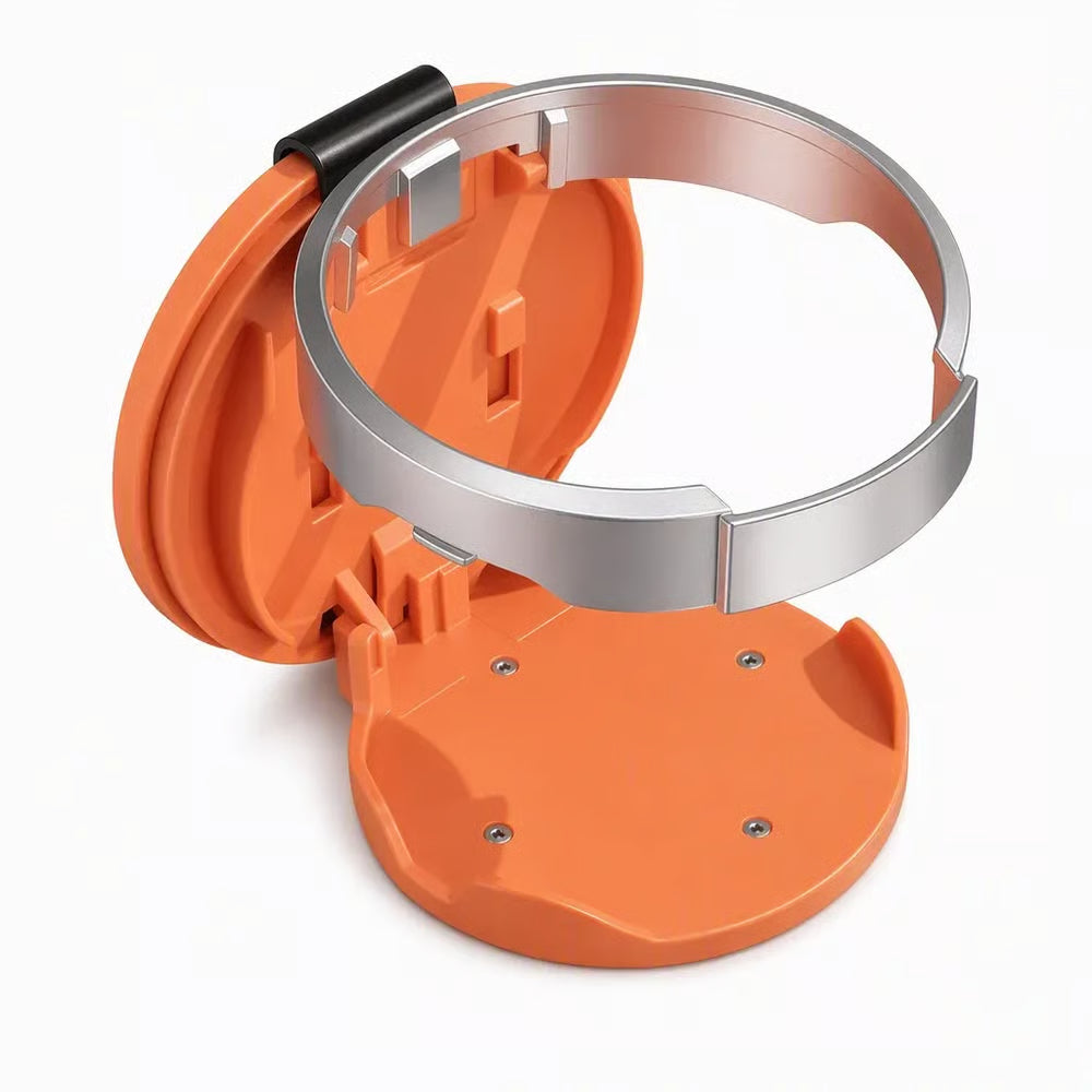 LuxeRide – Foldable Car Cup & Phone Holder