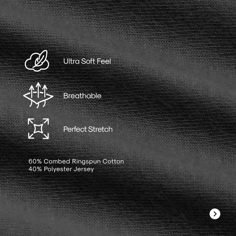 ComfortFit – Premium Cotton Crew Neck 4-Pack
