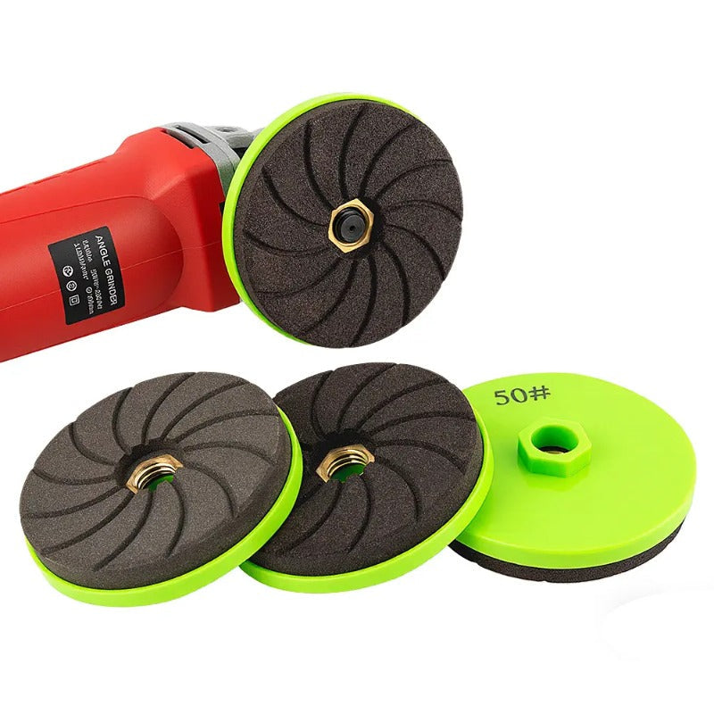 StoneForge – 3-Piece Silicon Carbide Grinding Wheel Set