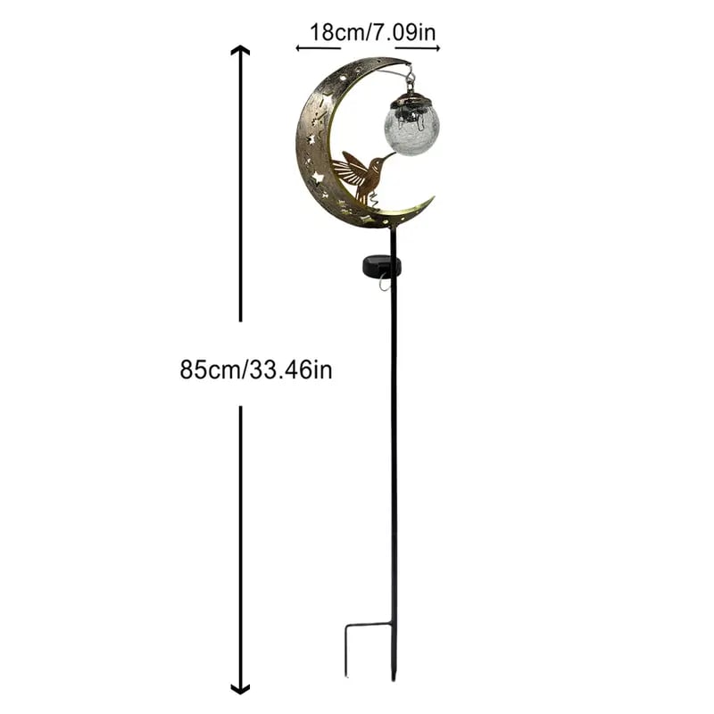 MoonPerch – Solar Bird Garden Light