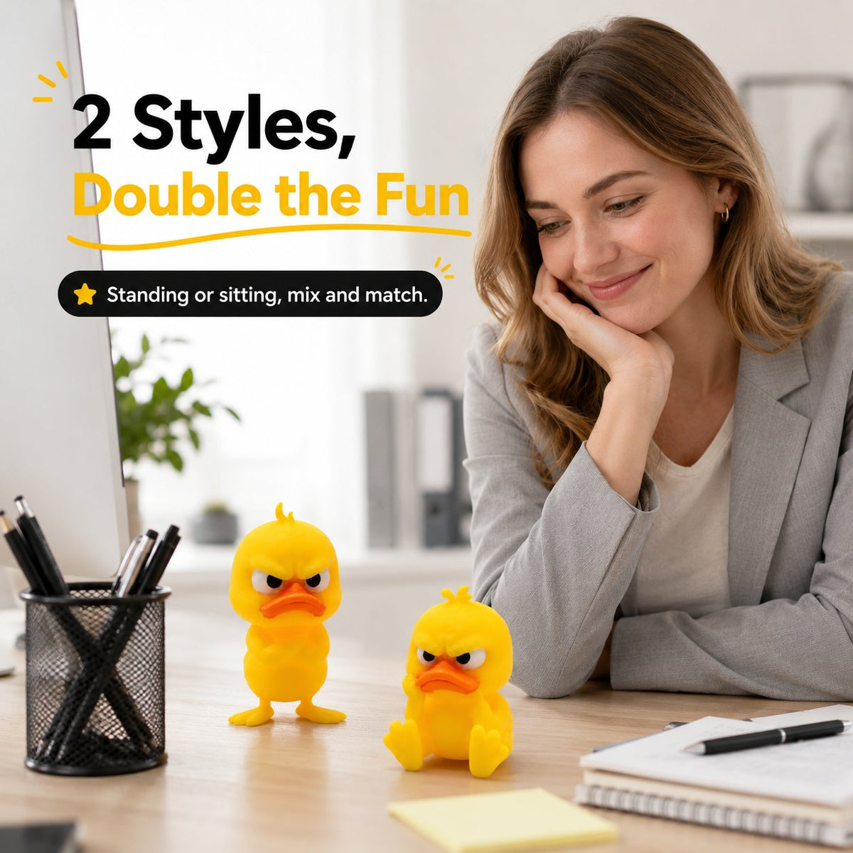 MadQuack – Grumpy Duck Desk Companion