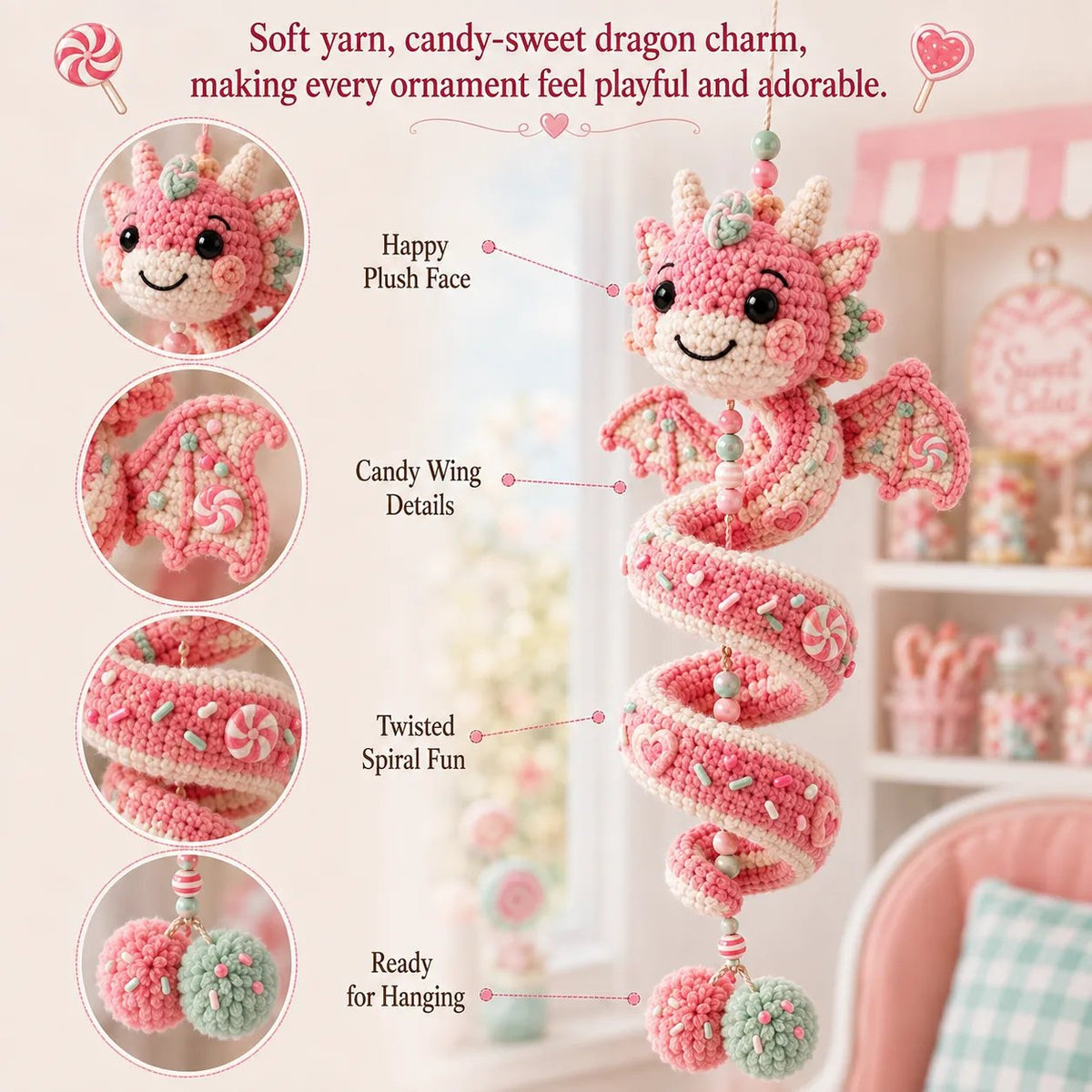 DragonWhimsy – Fantasy Crochet Craft Kit