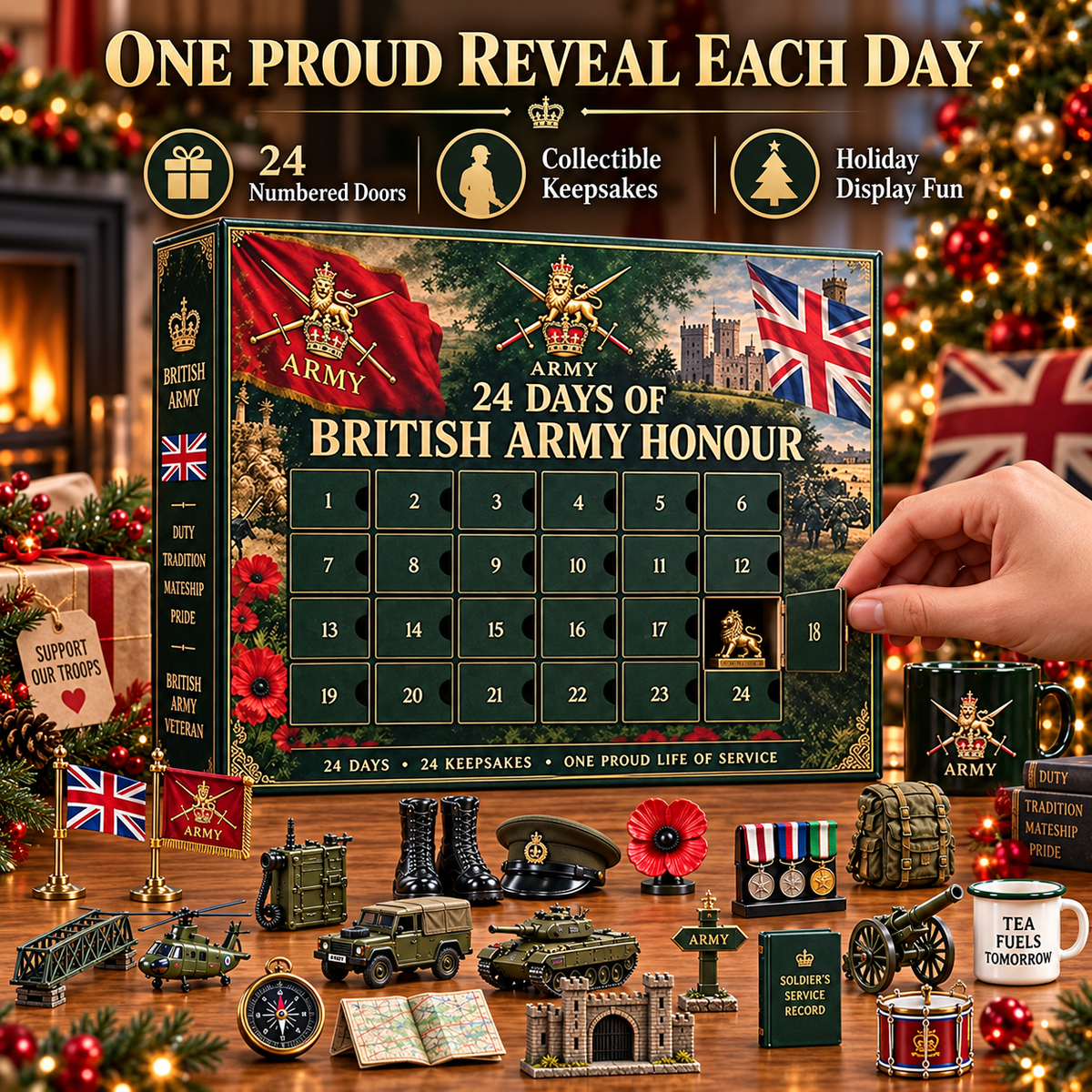 ServiceCrown – British Army Inspired Advent Calendar