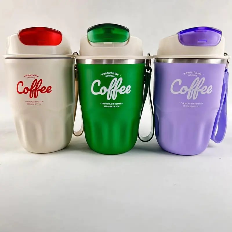 ThermoFlow – Stainless Steel Travel Drink Tumbler