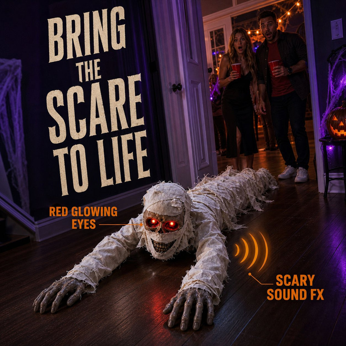 CreepCrawl – Animated Halloween Mummy Prop