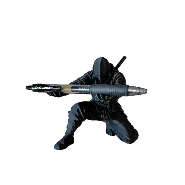 SamuraiCore – 3D Warrior Pen Holder Desk Organizer