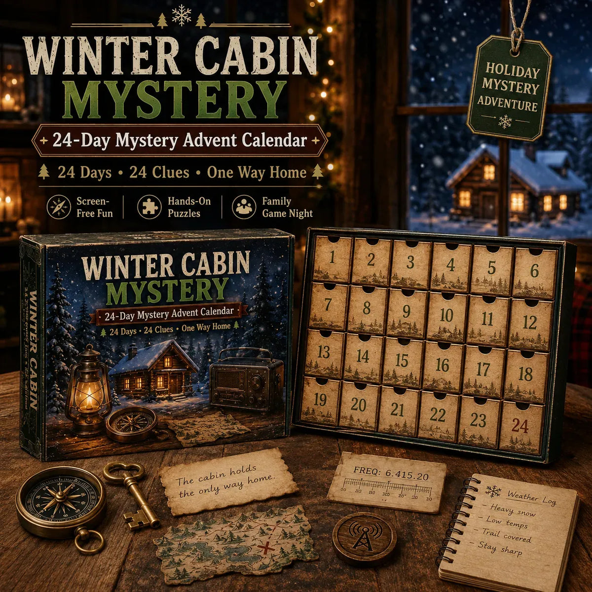 SecretQuest – Interactive Mystery Advent Calendar