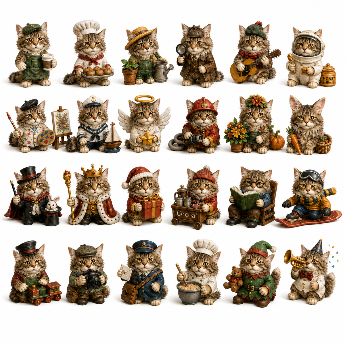 PurrCrest – 24-Day Maine Coon Jobs Advent Calendar 2026