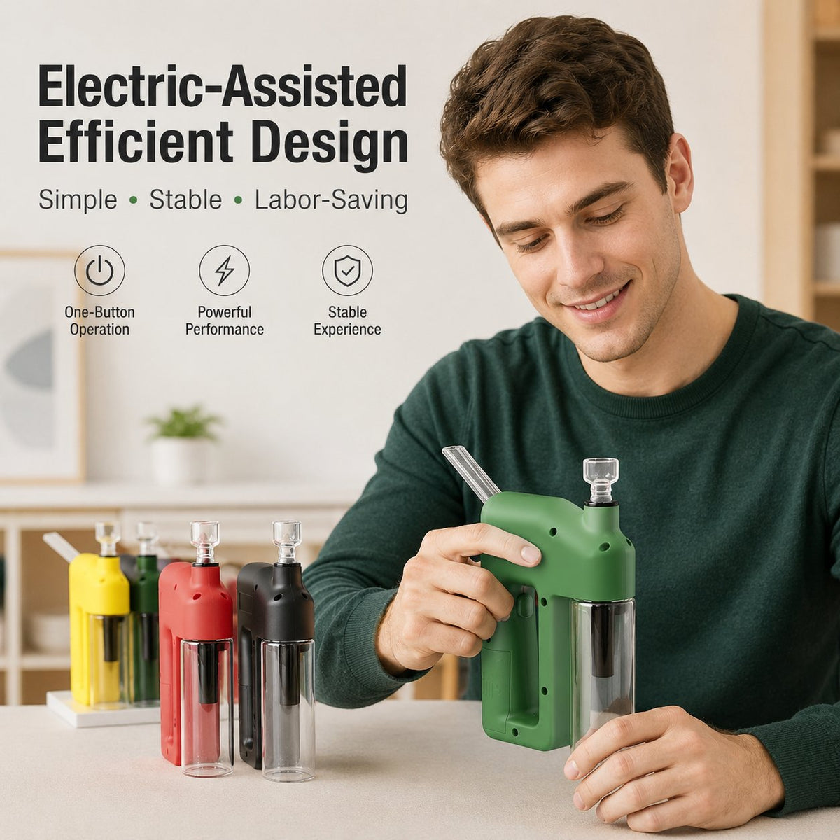 GlowVanta – Portable Handheld Electric Filtration Device