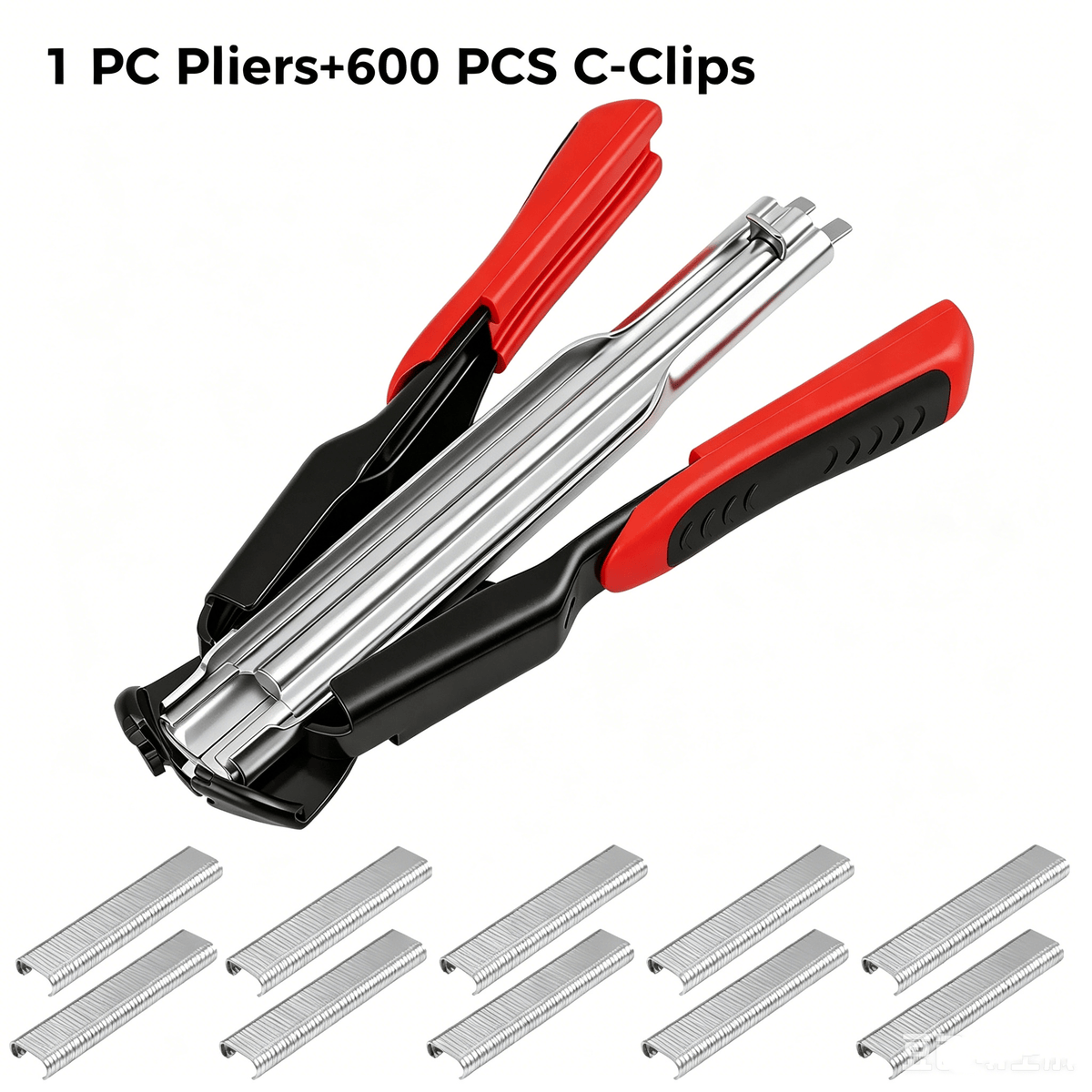 ClipForge – Spring-Loaded Hog Ring Pliers Kit