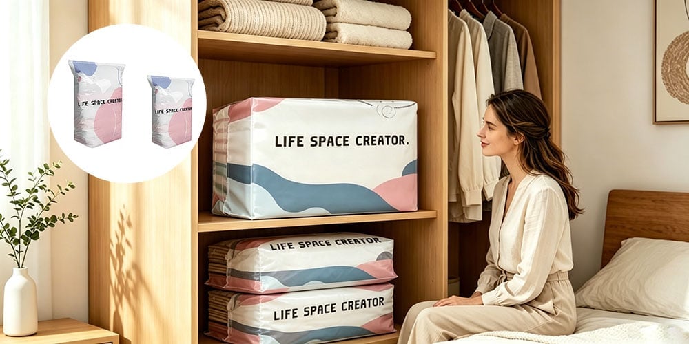 CompressEase – No-Pump Storage Compression Bags