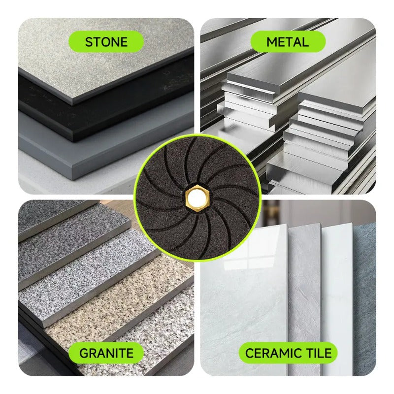 StoneForge – 3-Piece Silicon Carbide Grinding Wheel Set