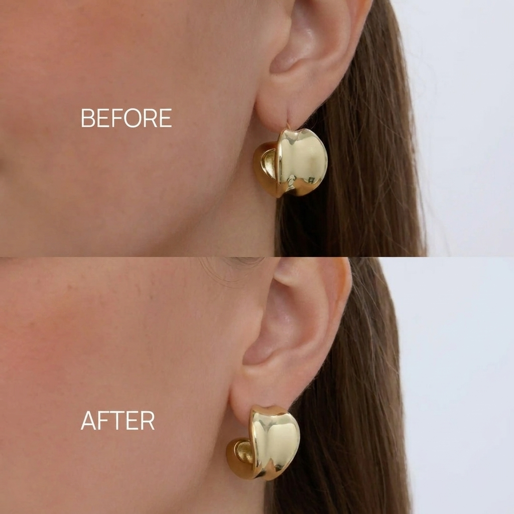 JewelNest – 14K Gold Plated Earring Lifters