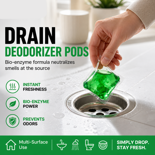 DrainFresh – Bio-Enzyme Drain Cleaning Pods