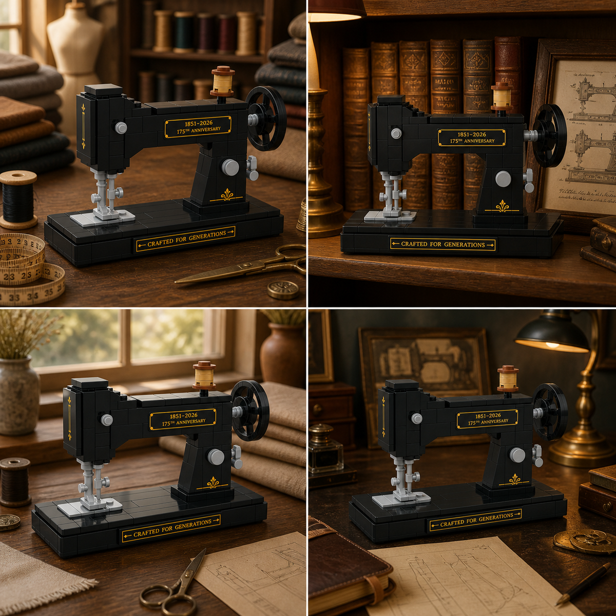 HeritageStitch – 175th Anniversary Sewing Machine Model