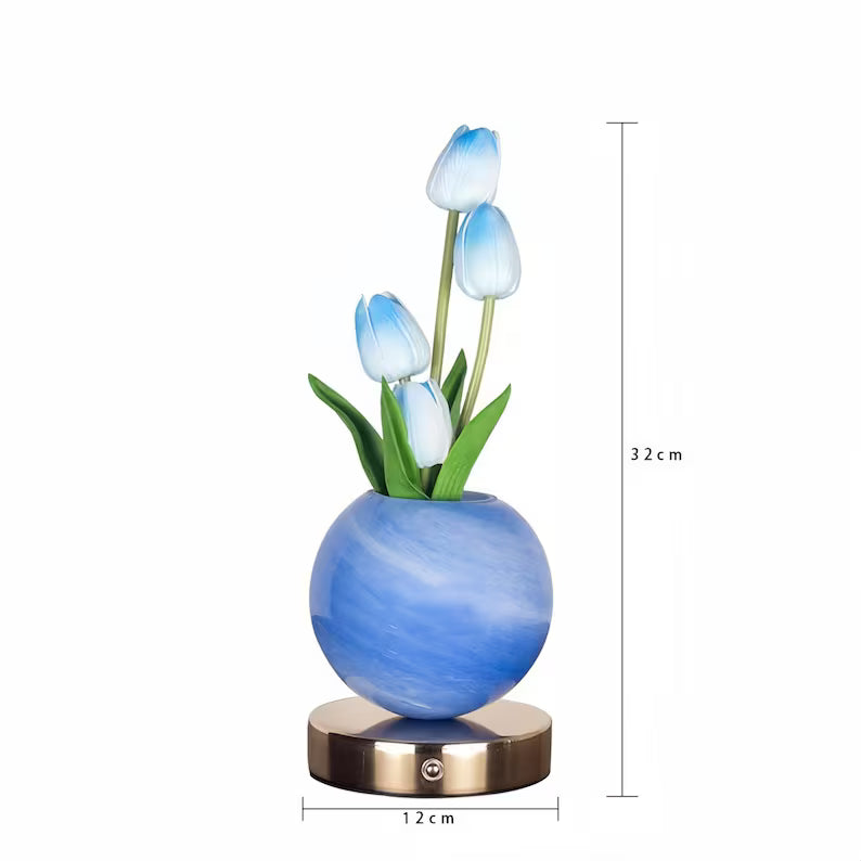 TulipGlow – Dreamy Floral Table Lamp