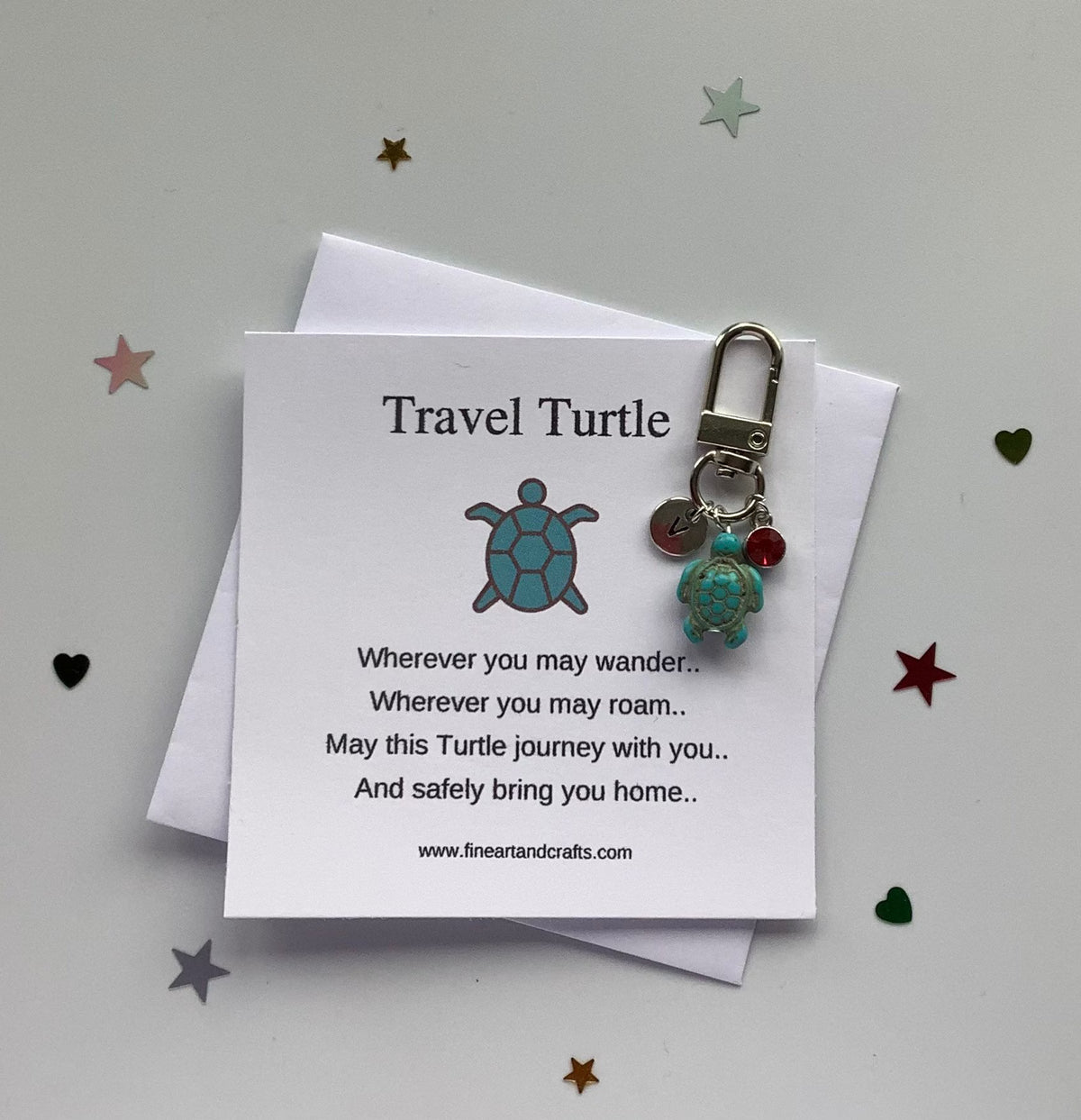 TurtleTrove – Handmade Travel Turtle Keychain
