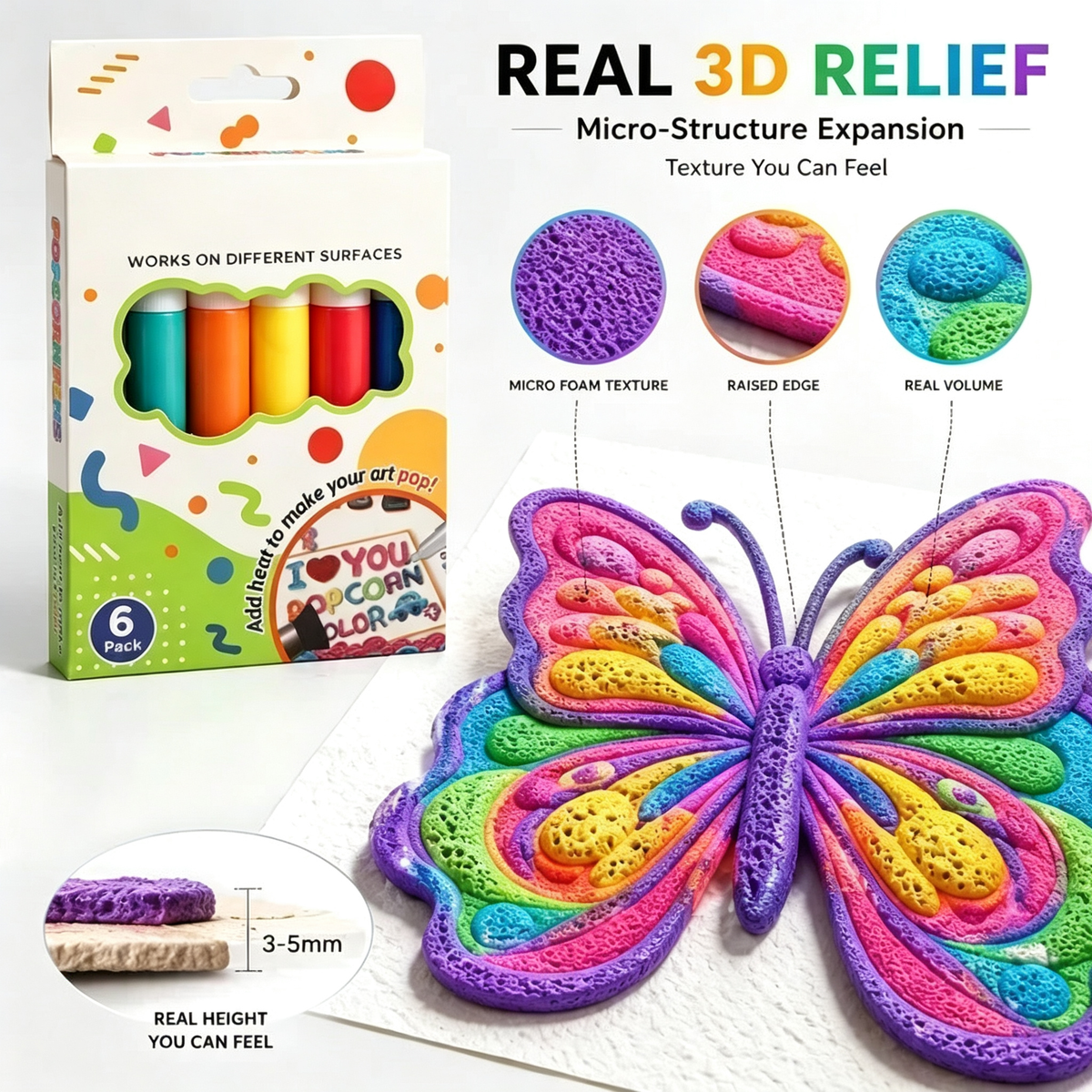PuffyDraw – 3D Creative Drawing Pen Set